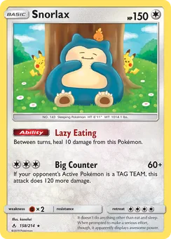 Snorlax, Holofoil