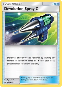 Devolution Spray Z, Normal