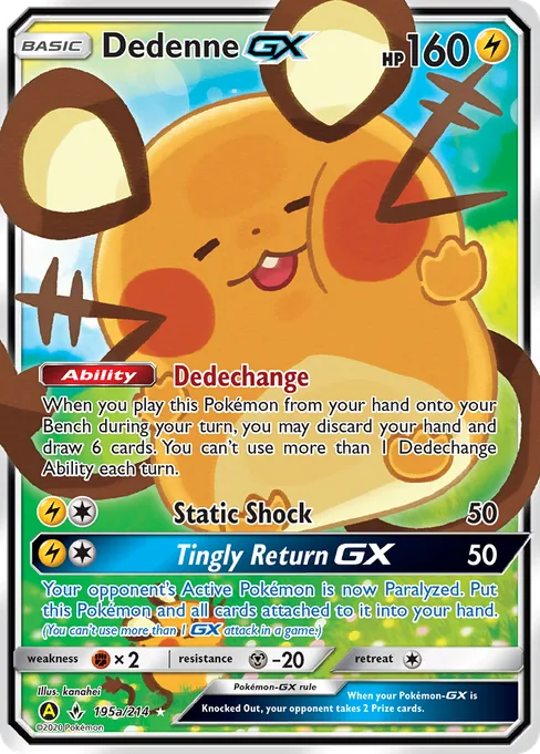Dedenne-GX, Unbroken Bonds #195a