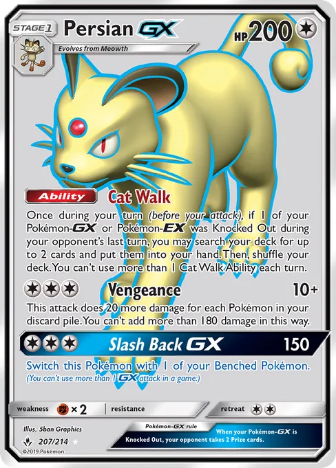 Persian-GX, Unbroken Bonds #207
