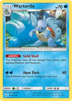 Wartortle, Normal