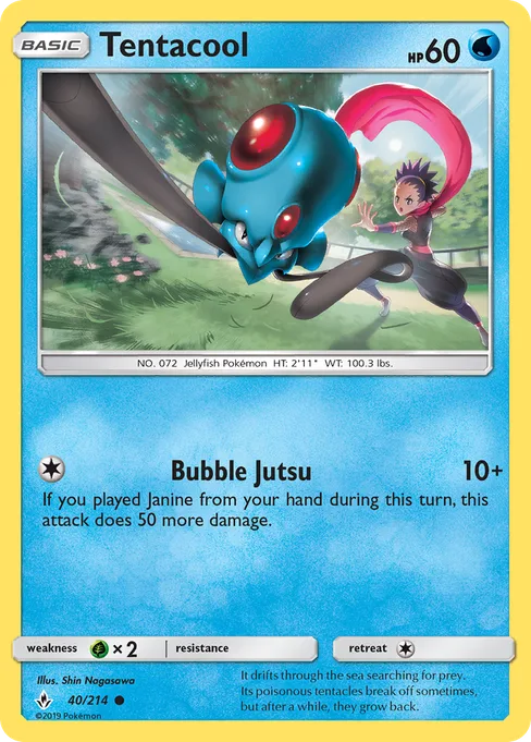 Tentacool, Unbroken Bonds #40