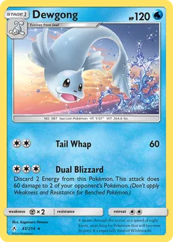 Dewgong, Normal