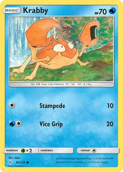 Krabby, Normal