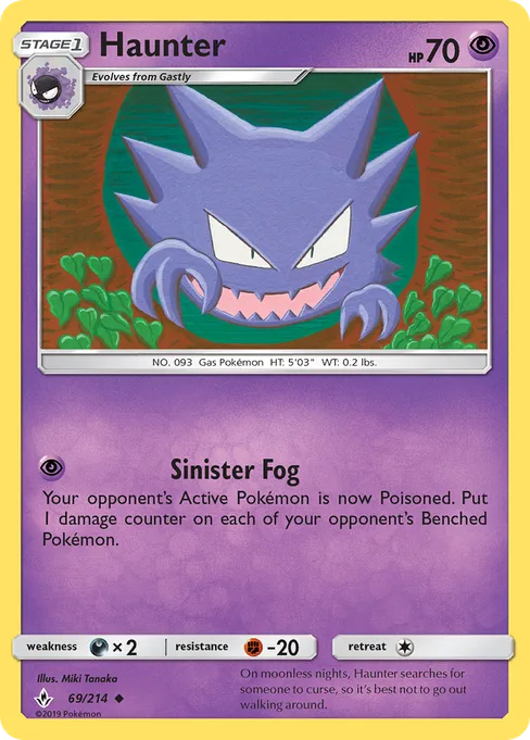 Haunter, Unbroken Bonds #69