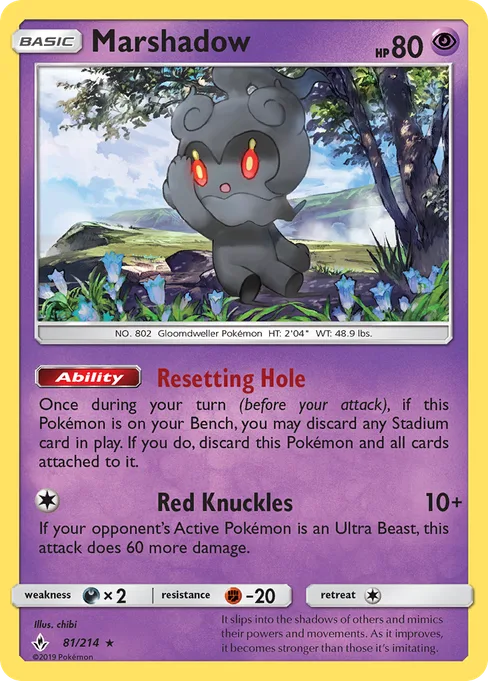 Marshadow, Unbroken Bonds #81