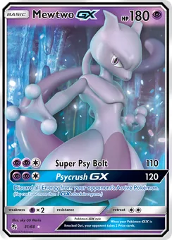 Mewtwo-GX, Holofoil