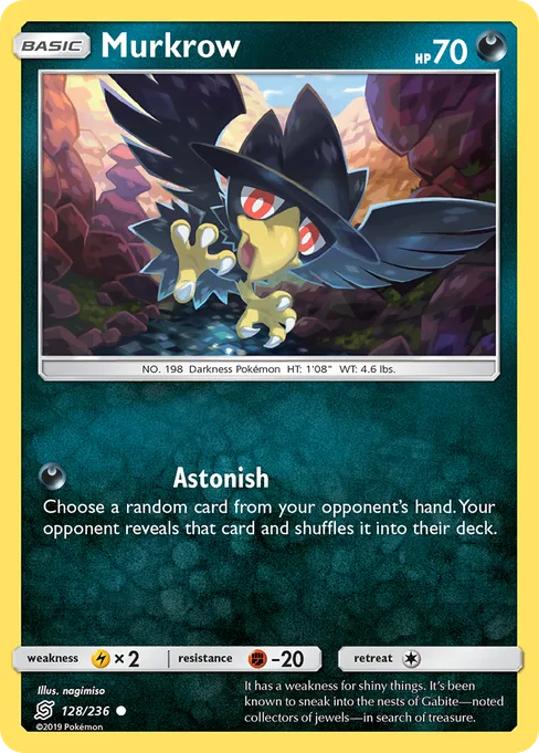 Murkrow, Unified Minds #128