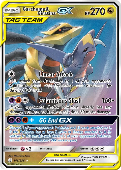 Garchomp & Giratina-GX, Unified Minds #146