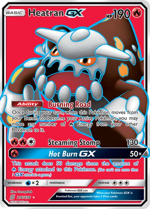 Heatran-GX, Unified Minds #216