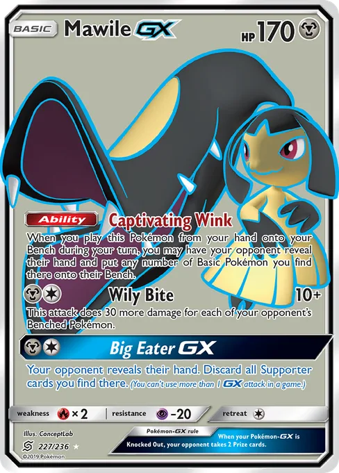 Mawile-GX, Unified Minds #227