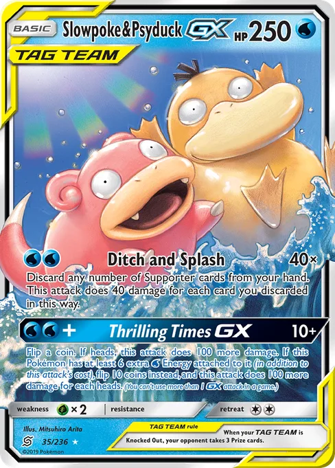 Slowpoke & Psyduck-GX, Unified Minds #35