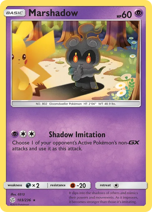 Marshadow, Cosmic Eclipse #103
