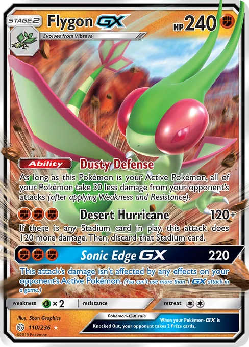 Flygon-GX, Cosmic Eclipse #110