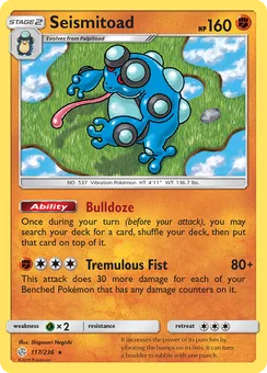 Seismitoad, Normal