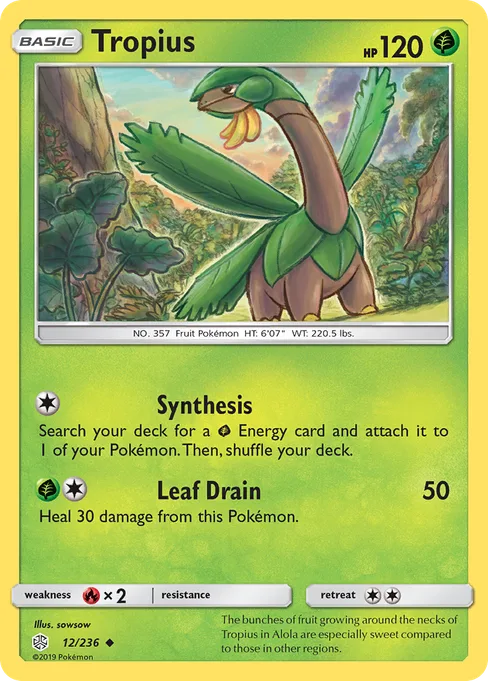 Tropius, Cosmic Eclipse #12