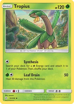 Tropius, Normal