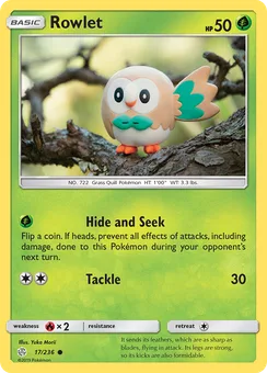 Rowlet, Normal