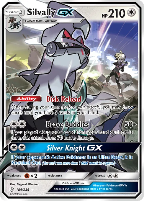 Silvally-GX, Cosmic Eclipse #184