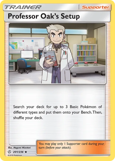 Professor Oak's Setup, Cosmic Eclipse #201