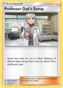 Professor Oak's Setup, Normal