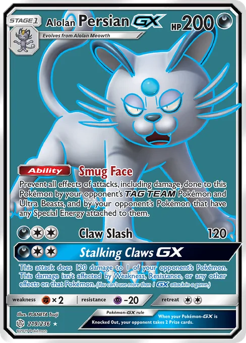 Alolan Persian-GX, Cosmic Eclipse #219