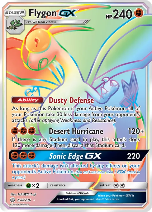 Flygon-GX, Cosmic Eclipse #256