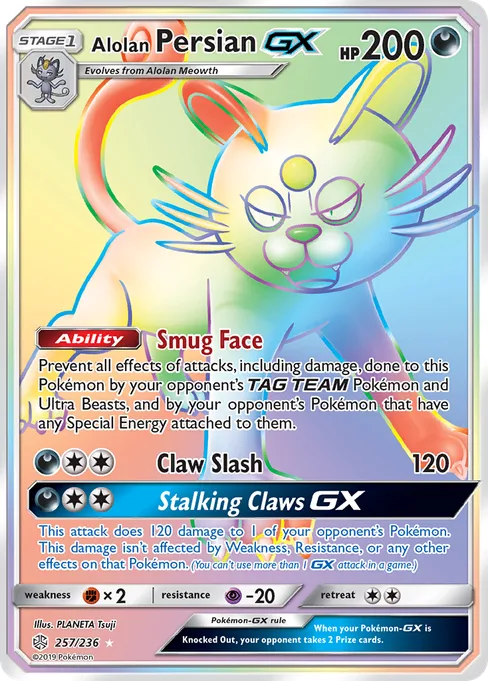 Alolan Persian-GX, Cosmic Eclipse #257