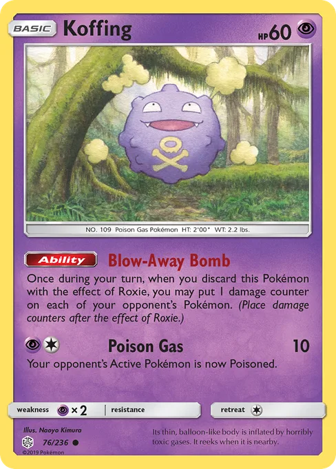 Koffing, Cosmic Eclipse #76