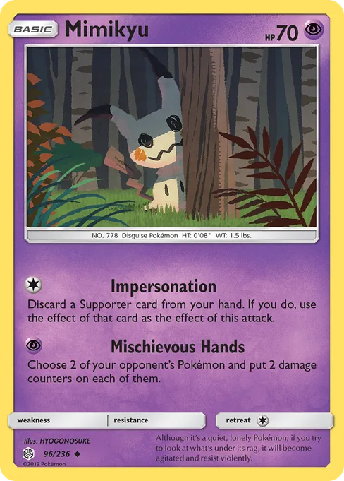 Mimikyu, Cosmic Eclipse #96