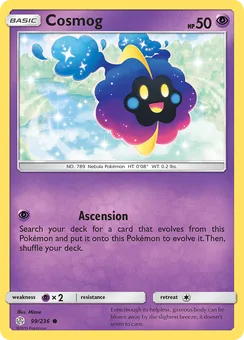 Cosmog, Normal