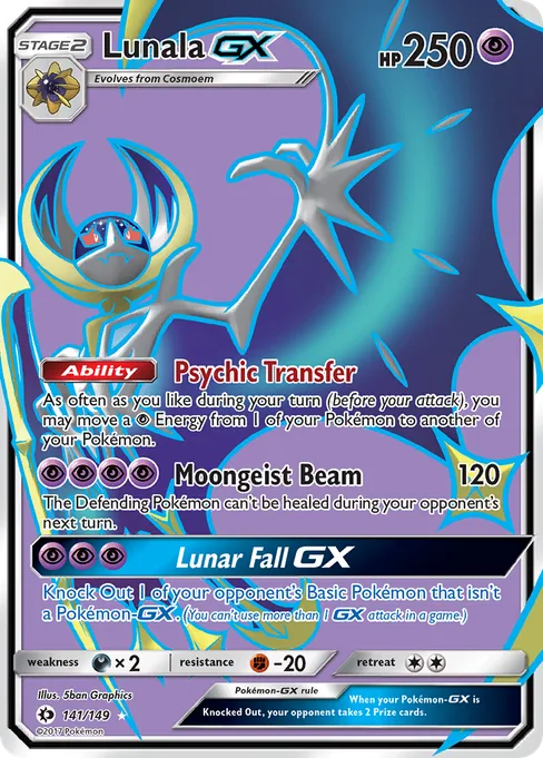 Lunala-GX, Sun & Moon #141