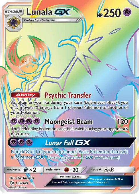 Lunala-GX, Sun & Moon #153