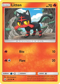 Litten, Normal