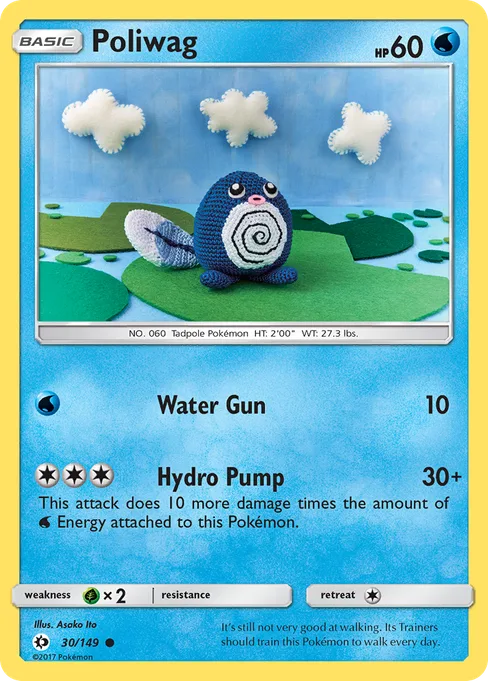 Poliwag, Sun & Moon #30