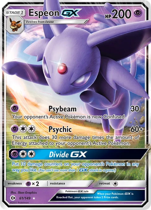 Espeon-GX, Sun & Moon #61