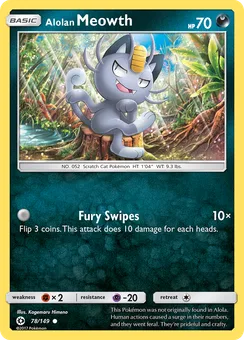 Alolan Meowth, Normal
