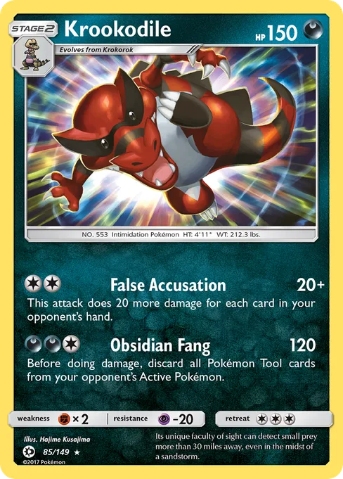 Krookodile, Sun & Moon #85