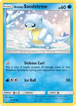 Alolan Sandshrew, Normal