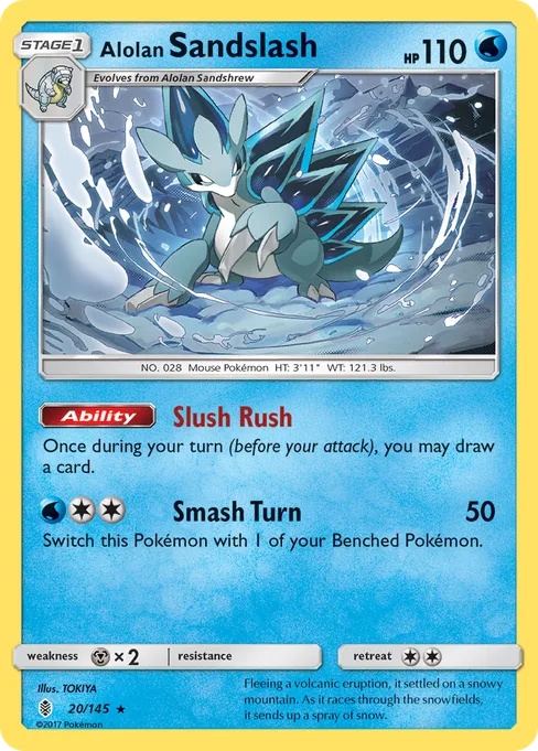 Alolan Sandslash, Guardians Rising #20