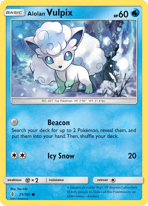 Alolan Vulpix, Guardians Rising #21