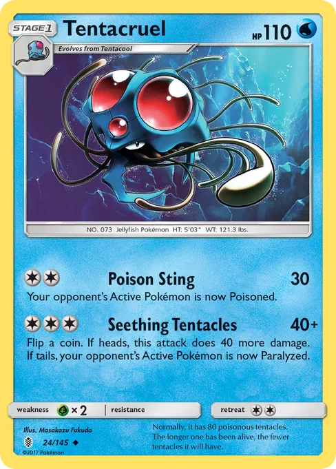 Tentacruel, Guardians Rising #24