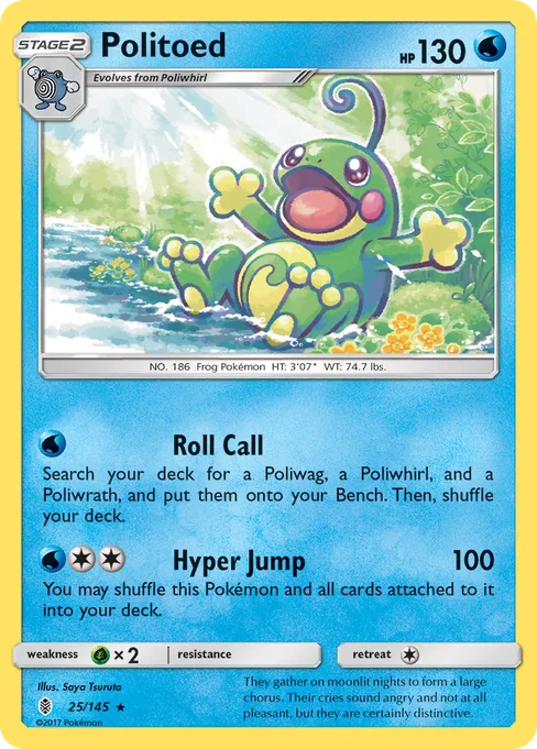 Politoed, Guardians Rising #25