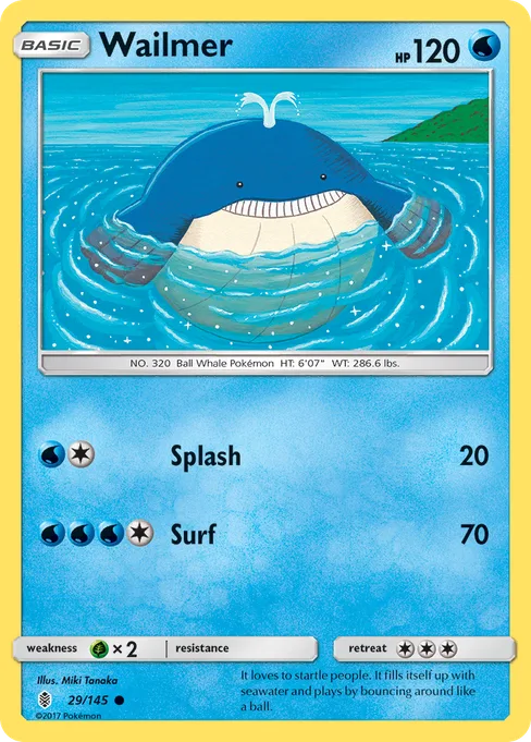 Wailmer, Guardians Rising #29