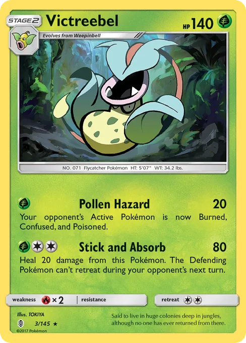 Victreebel, Guardians Rising #3