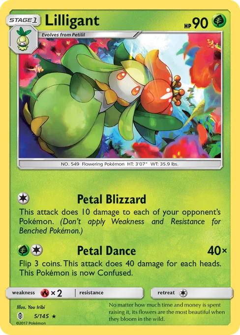 Lilligant, Guardians Rising #5