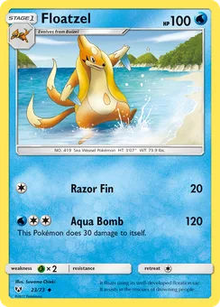 Floatzel, Normal