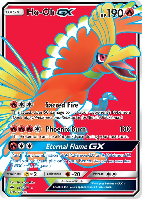 Ho-Oh-GX, Burning Shadows #131