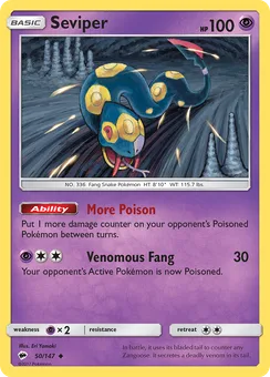 Seviper, Normal