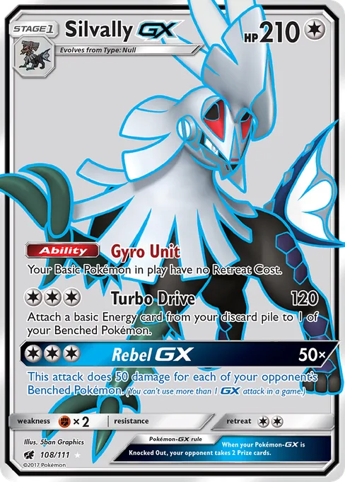 Silvally-GX, Crimson Invasion #108